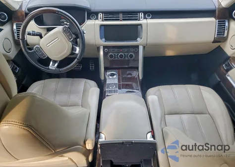 2017 Land Rover Range Rover Supercharged from USA, damaged, VIN SALGS5FE0HA363650